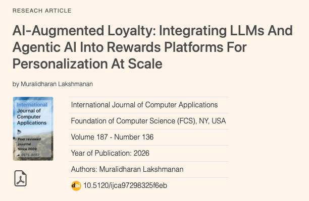 Article listing on IJCA